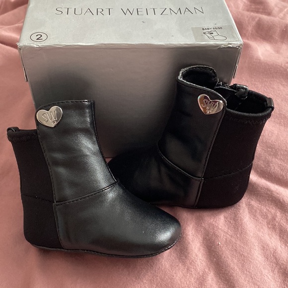 Stuart Weitzman Baby 50/50 booties - Picture 3 of 3